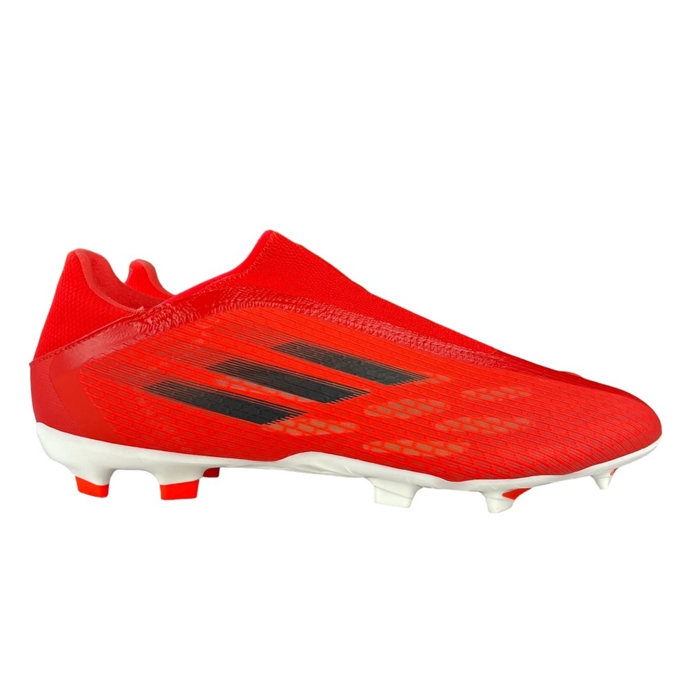 Adidas X Speedflow.3 Red Laceless Firm Ground Soccer Cleats Mens Size 12